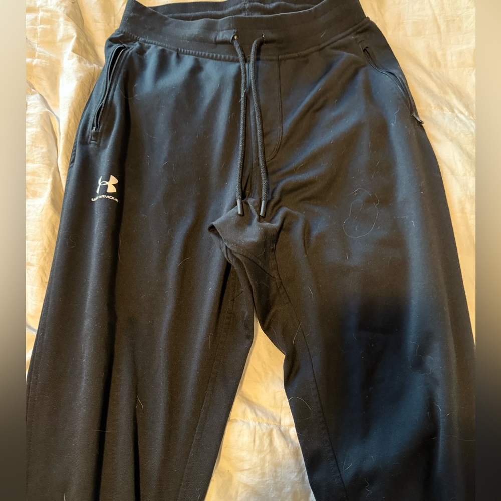 Men’s Black loose Under Armour Jogger Med